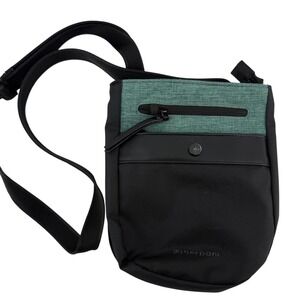 Sherpani Prima AT Womens Crossbody Bag Teal Black Adjustable Strap